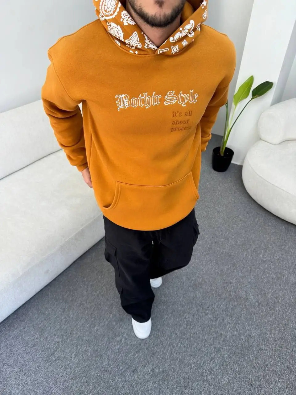 سويت شيرت بغطاء للرأس - الصورة 14