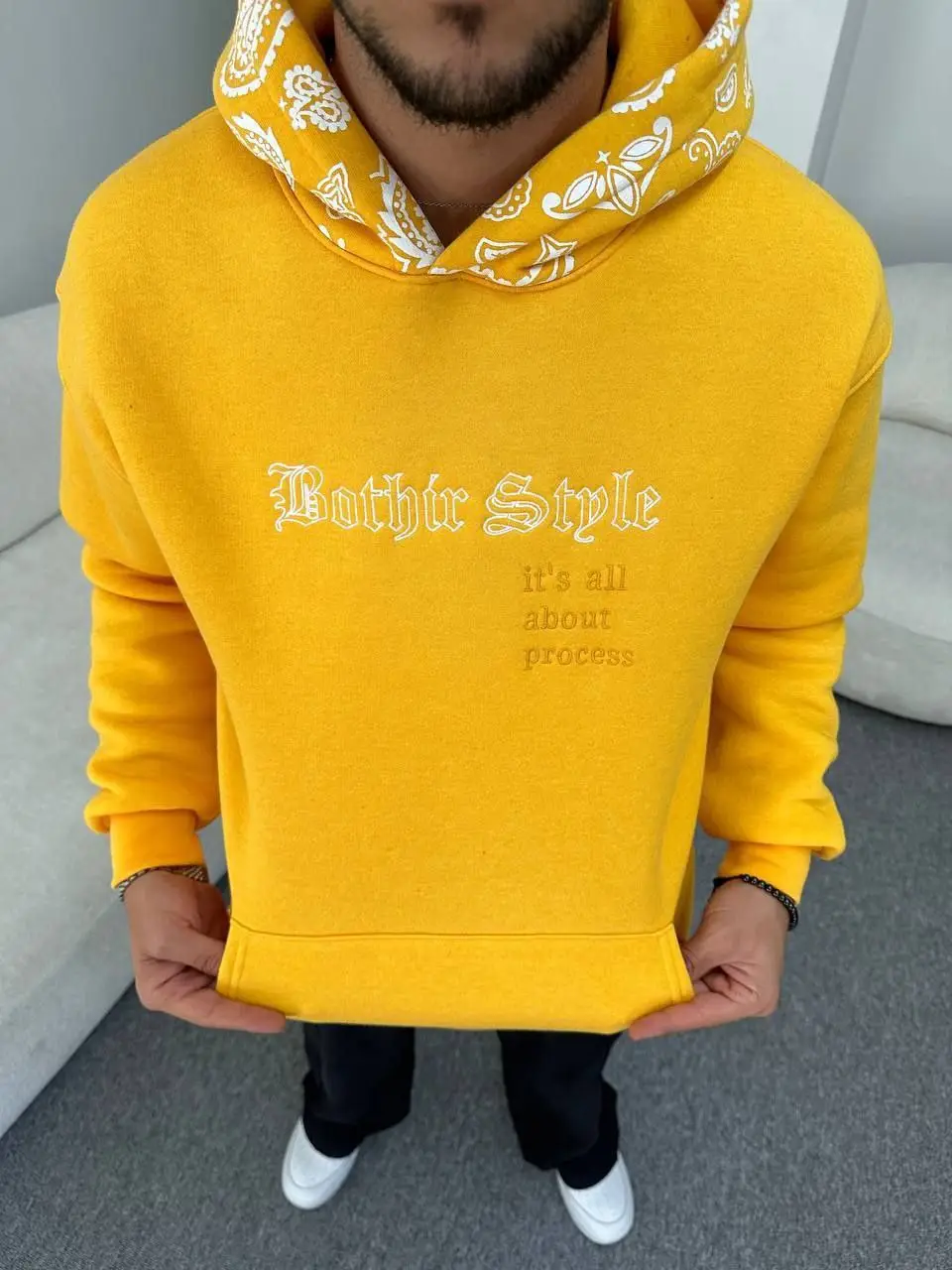 سويت شيرت بغطاء للرأس - الصورة 19